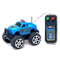 Джип «Полиция», на дистанционном управлении, работает от батареек, МИКС Джип «Полиция», на дистанционном управлении, работает от батареек, МИКС