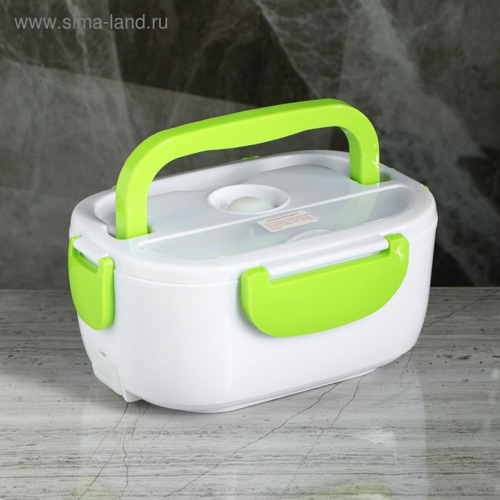 Контейнер для пищи с подогревом, 12 В, 1.5 л, 40 Вт, микс Контейнер для пищи с подогревом, 12 В, 1.5 л, 40 Вт, микс