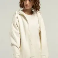 Толстовка унисекс H3, молочно-белая, размер XS/S