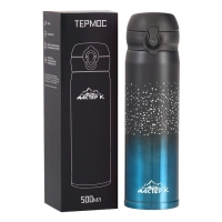 Термос, 500 мл, Топ "Мастер К", сохраняет тепло 8 ч, 6.5 х 21.5 см Термос, 500 мл, Топ "Мастер К", сохраняет тепло 8 ч, 6.5 х 21.5 см