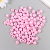 Набор бусин "Жемчуг" d 10 мм, 250 гр, нежно-розовый Набор бусин "Жемчуг" d 10 мм, 250 гр, нежно-розовый