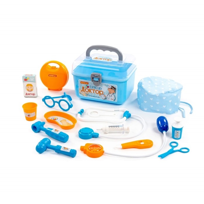Набор &laquo;Доктор №15&raquo; в чемоданчике, 14 элементов