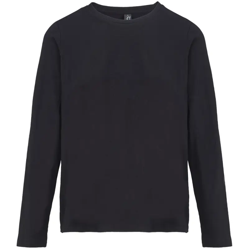 Футболка с длинным рукавом женская Monarch Women, черная, размер XS