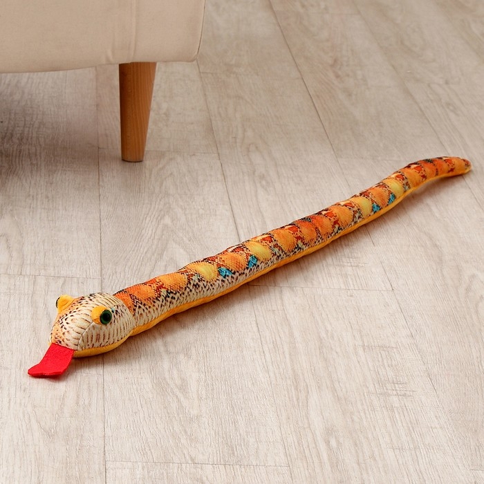 Мягкая игрушка &laquo;Змея&raquo;, 80 см, голубые пятна