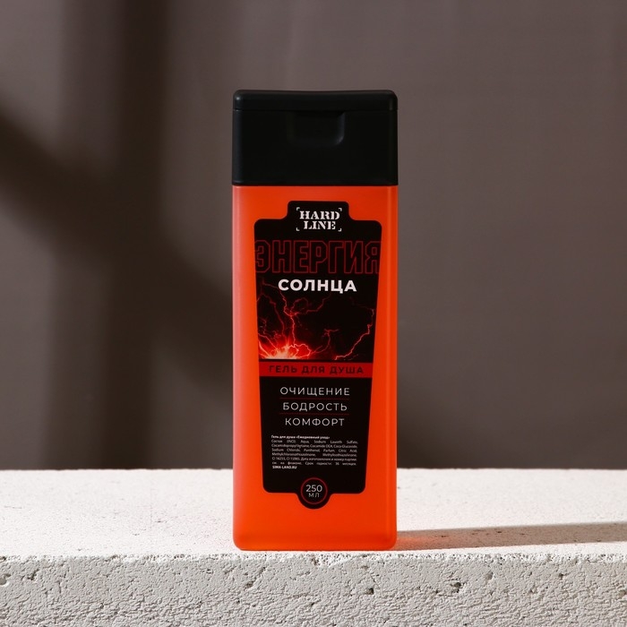 Подарочный набор косметики «Мужик №1», гель для душа 250 мл и шампунь для волос 250 мл, HARD LINE Подарочный набор косметики «Мужик №1», гель для душа 250 мл и шампунь для волос 250 мл, HARD LINE