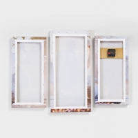 Часы-картина настенные, модульные, "Белый лебедь на пруду", бесшумные, 60 х 80 см, триптих Часы-картина настенные, модульные, "Белый лебедь на пруду", бесшумные, 60 х 80 см, триптих