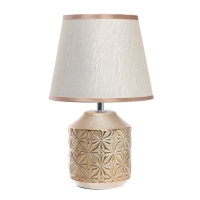 Настольная лампа "Анрия" Е14 40Вт золото 20х20х32 см Настольная лампа "Анрия" Е14 40Вт золото 20х20х32 см