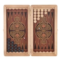 Нарды деревянные большие, настольная игра, 50 х 50 см, крокодил, коричневые Нарды деревянные большие, настольная игра, 50 х 50 см, крокодил, коричневые