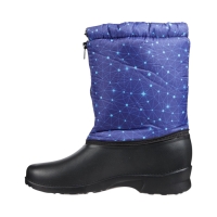 Сапоги женские комбинированные с фиксатором, демисезон, с цветным рисунком, до -15&deg;, С-35.354, размер 41