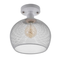 Светильник "Шар" 1х40Вт E27 белый 22х22х22 см BayerLux Светильник "Шар" 1х40Вт E27 белый 22х22х22 см BayerLux