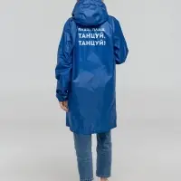 Дождевик &laquo;Плащ, плащ&raquo;, ярко-синий, размер L