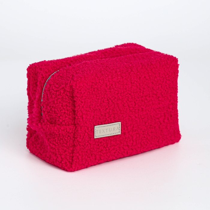 Косметичка на молнии, TEXTURA, цвет красный Косметичка на молнии, TEXTURA, цвет красный