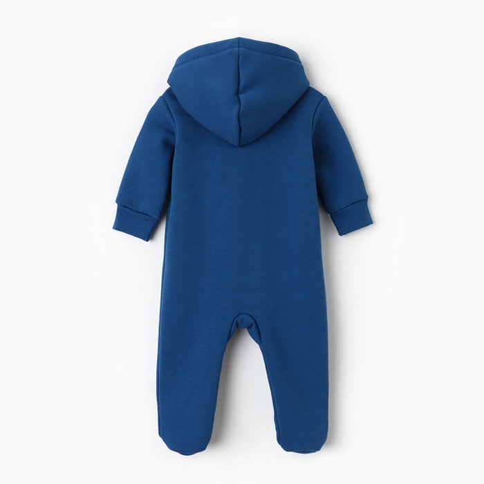 Комбинезон с капюшоном Крошка Я Blueberry  р. 68-74, синий