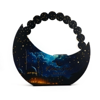 Коробка подарочная, упаковка, &laquo;Рамадан&raquo;, тиснение, 23 х 21 х 5 см