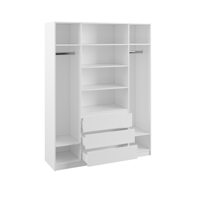 Спальный гарнитур Мадера, Шкаф 4х ств, Кровать 160х200, Комод 4 ящ, тумба прикроватная 2 шт