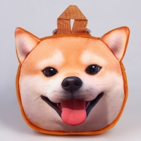 Рюкзак детский для мальчика &laquo;Собака&raquo;, плюшевый