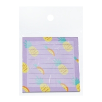 Блок с липким краем 74*74мм 80л с рисунком Фрукты МИКС Блок с липким краем 74*74мм 80л с рисунком Фрукты МИКС