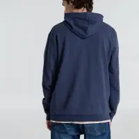 Толстовка с капюшоном унисекс Hoodie, синий меланж, размер 3XL
