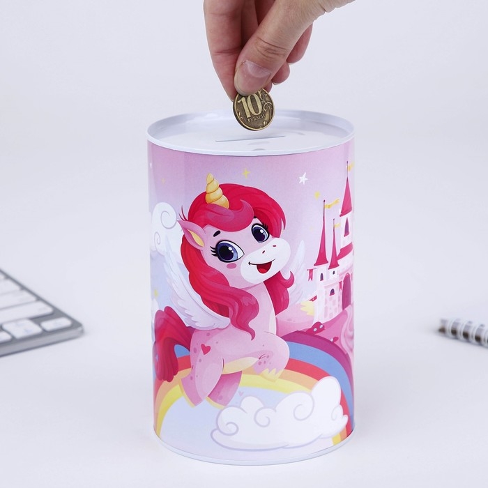 Копилка «Милые Единороги», 10 х 15,5 см. Копилка «Милые Единороги», 10 х 15,5 см.