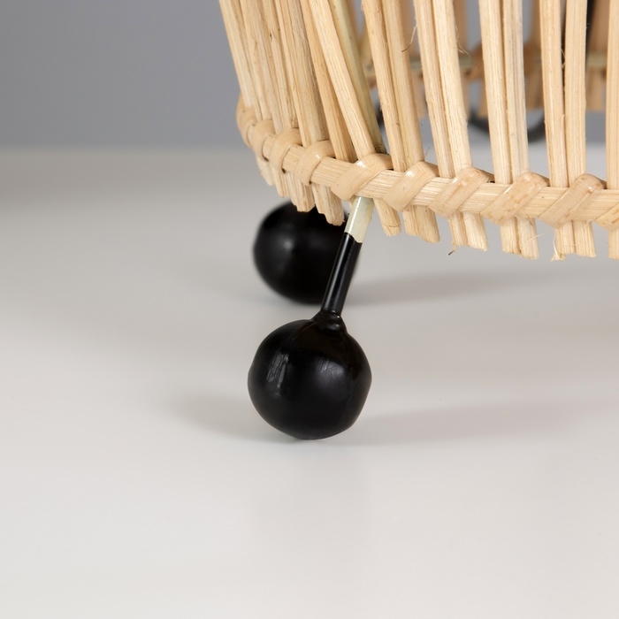 Светильник настольный из ротанга "Рату" 1х120Вт, Е27, 20х20х30 см