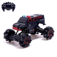 Машина радиоуправляемая &laquo;Джип-акробат&raquo;, 4WD, движение во всех направлениях, аккумулятора, цвет красный