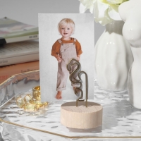 Ценникодержатель с зажимом &laquo;Фламинго&raquo;, 4&times;4&times;6 см, цвет чернёное золото