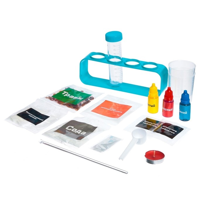 Набор для опытов &laquo;Новогодние истории&raquo;, 10 опытов