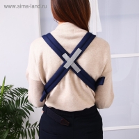 Рюкзак-кенгуру для малыша &laquo;Звёздочка&raquo;, от 3 до 10 кг., цвет синий, Крошка Я