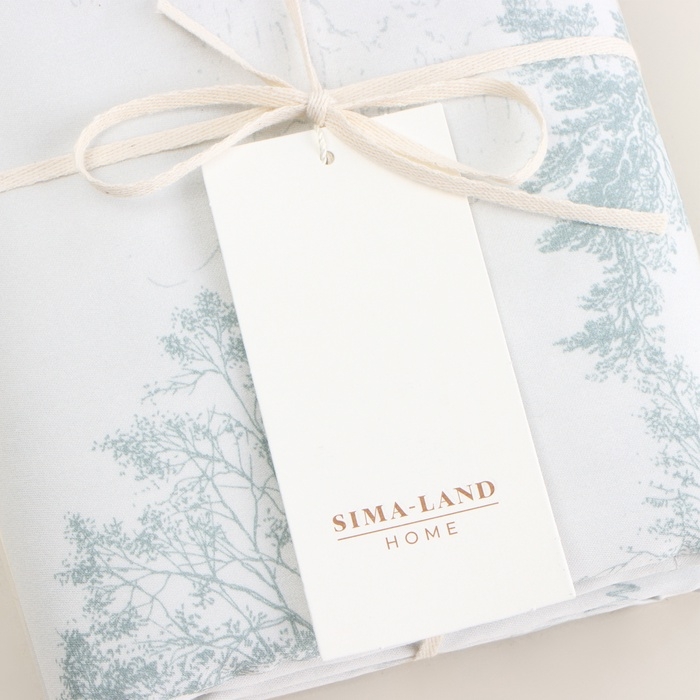 Набор наволочек SL Home Forest 50*70+3 см - 2 шт, сатин, 140 гр/м2, 100% хлопок Набор наволочек SL Home Forest 50*70+3 см - 2 шт, сатин, 140 гр/м2, 100% хлопок