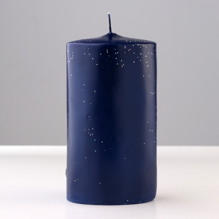 Свеча - цилиндр Свеча - цилиндр "Рождественский вечер", 6х8х15 см