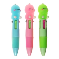 Ручка шариковая, автоматическая, 4-х цветная, мини "Дракон", МИКС Ручка шариковая, автоматическая, 4-х цветная, мини "Дракон", МИКС