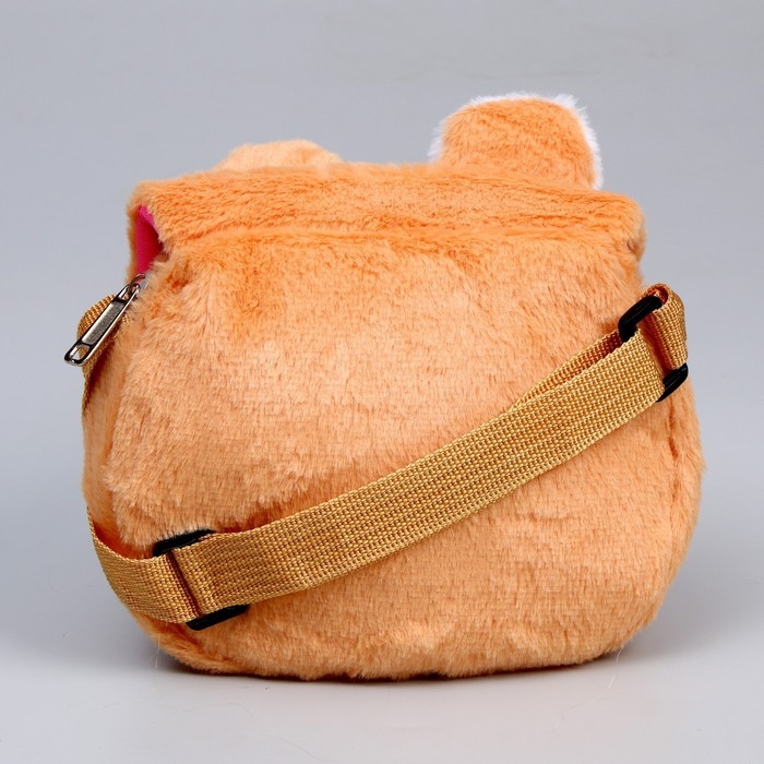 Сумка детская меховая &laquo;Лисичка&raquo;, 15х13х3 см