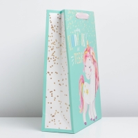 Пакет подарочный ламинированный вертикальный, упаковка, &laquo;Подарок для тебя&raquo;, L 31 х 40 х 11,5 см