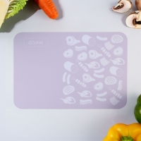 Доска разделочная, набор 4 шт., пластик &laquo;Ассорти&raquo;, 30х20 см