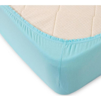 Простыня на резинке &laquo;Купу-купу&raquo;, 140х200х20 см, бирюза, трикотаж