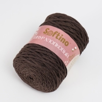 Шнур для вязания без сердечника 70% хлопок,30% полиэстер ширина 3мм 100м/160&plusmn;10гр (106) МИКС