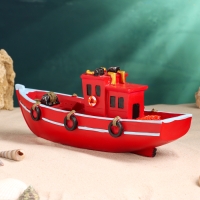 Корабль сувенирный "Катер" 29*8*11см