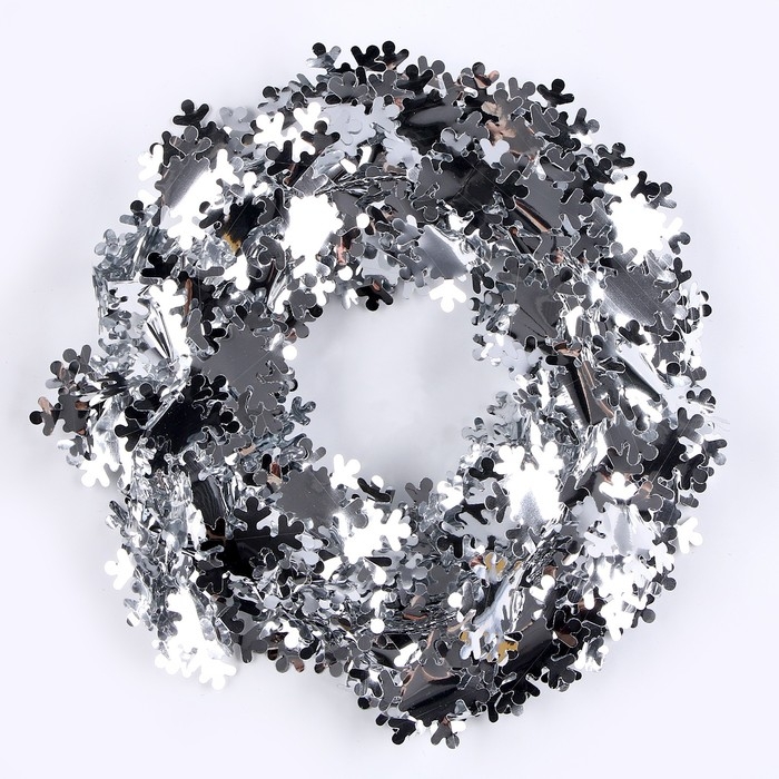 Новый год! Проволока для поделок и декора &laquo;Снежинка&raquo; длина &mdash; 5 метров, цвет серебряный