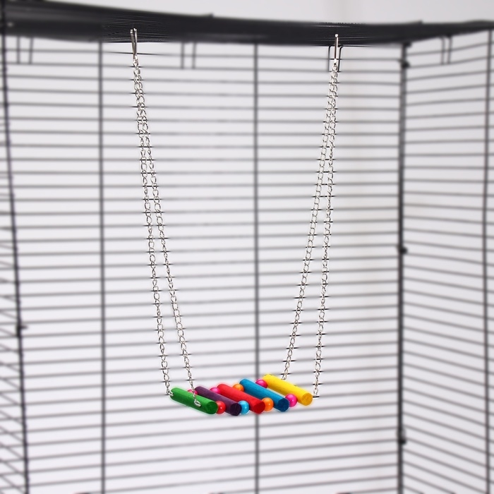 Качели-лесенка для птиц Качели-лесенка для птиц