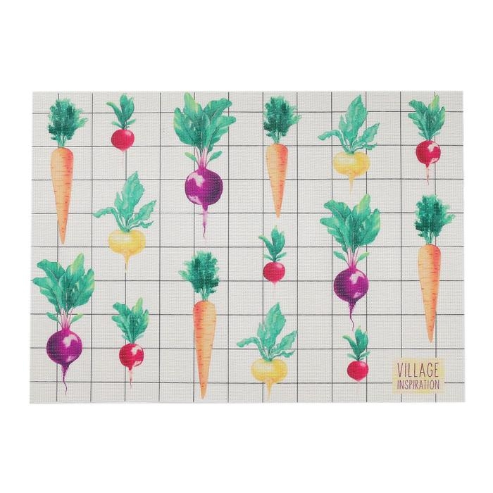 Салфетка на стол Салфетка на стол "Village", ПВХ, 40х29 см