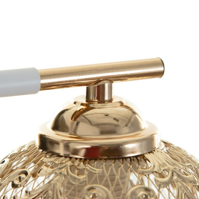 Бра 662428/1 E14 40Вт белый-золото 26х16х20 см