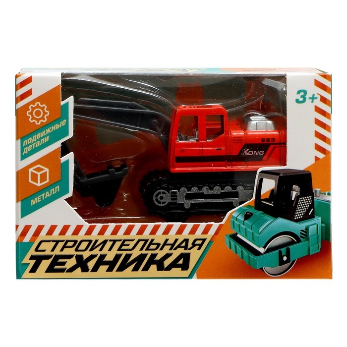 Машина металлическая &laquo;Стройка&raquo;, МИКС