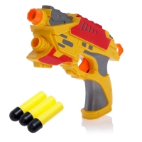 Пистолет «Воин», стреляет мягкими пулями, цвета МИКС Пистолет «Воин», стреляет мягкими пулями, цвета МИКС