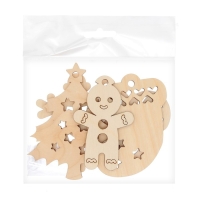 Набор для творчества &laquo;Роспись по дереву&raquo; 5 шт., с ленточкой