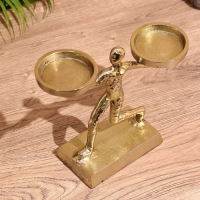 Подсвечник "Пауэр" 20 см, алюминий Подсвечник "Пауэр" 20 см, алюминий