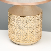 Настольная лампа "Анрия" Е14 40Вт золото 20х20х32 см Настольная лампа "Анрия" Е14 40Вт золото 20х20х32 см