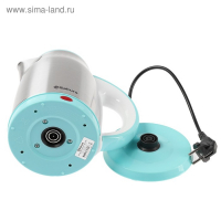 Чайник электрический Sakura SA-2147BL, металл, 1.8 л, 1800 Вт, голубой
