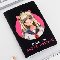 Блокнот софт-тач А5, 48 л &laquo;Аниме&raquo;