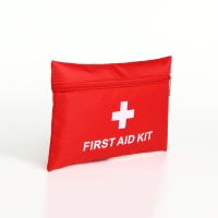 Косметичка на молнии, цвет красный Косметичка на молнии, цвет красный