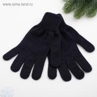 Перчатки мужские, цвет тёмно-синий, размер 22 Перчатки мужские, цвет тёмно-синий, размер 22